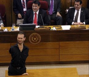 Nicck Vujicic no Congresso do Paraguai